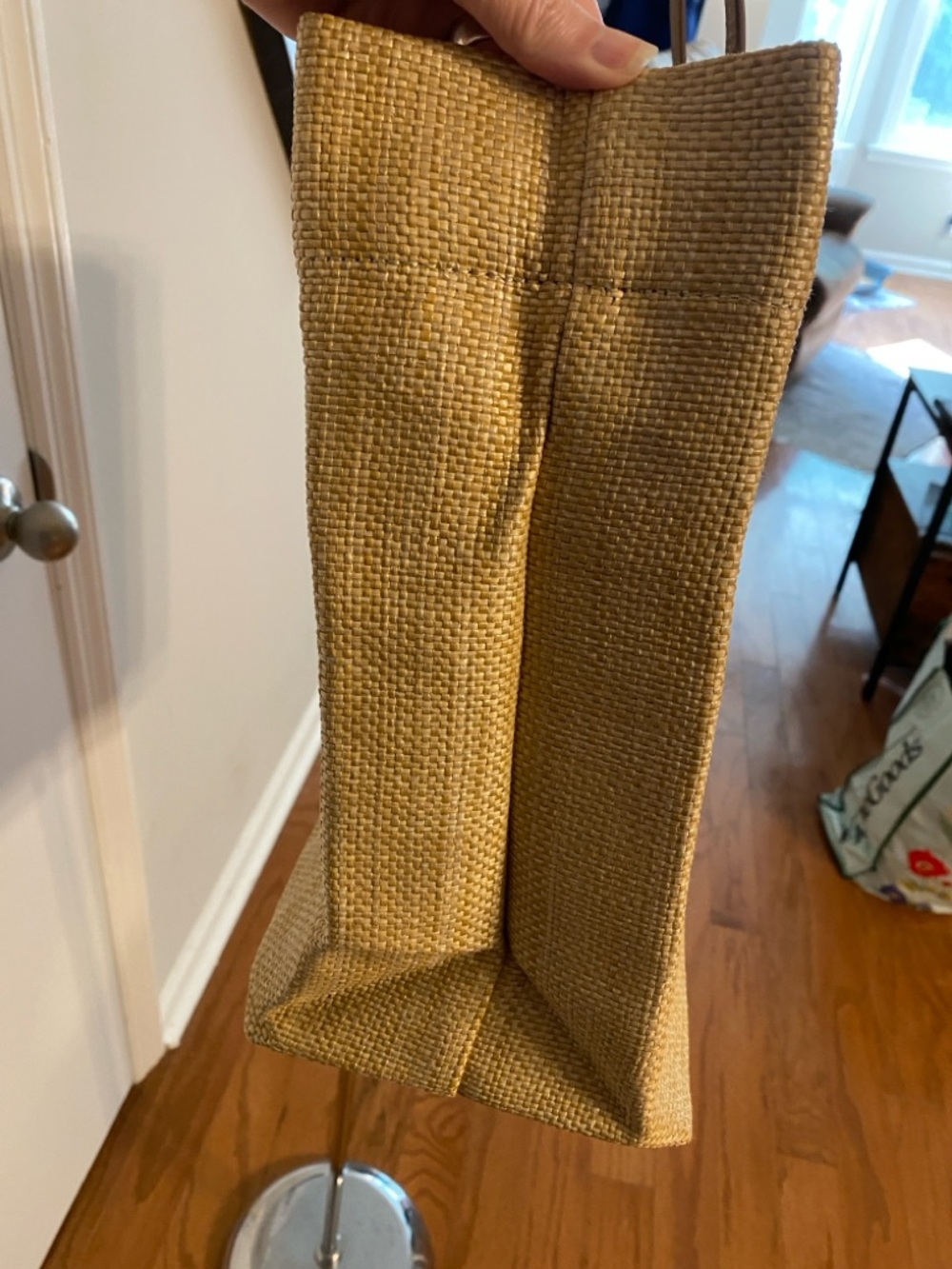 Prada Raffia Woven Tote - Picture 3 of 8